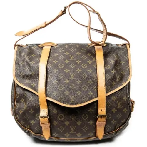 Pre-owned Canvas handbags , female, Sizes: ONE SIZE - Louis Vuitton Vintage - Modalova