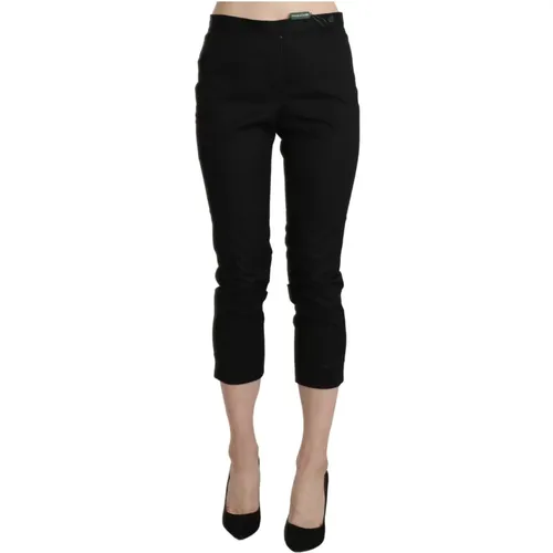 Elegante High Waist Skinny Cropped Pants - BENCIVENGA - Modalova