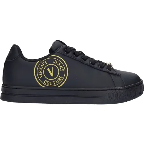 Niedrige Sneakers , Damen, Größe: 35 EU - Versace Jeans Couture - Modalova