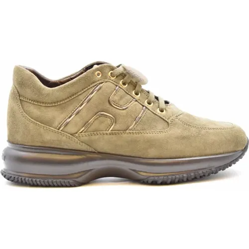 Suede Women`s Sneakers , female, Sizes: 5 1/2 UK - Hogan - Modalova