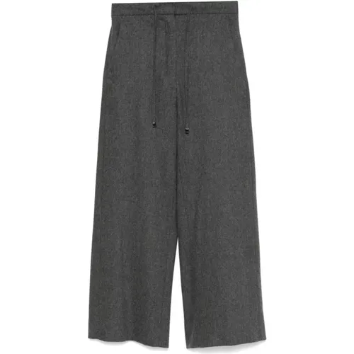 Graue Wollhose Eleganter Stil - Max Mara - Modalova