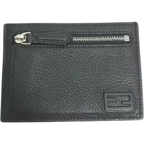 Pre-owned Leather wallets , male, Sizes: ONE SIZE - Fendi Vintage - Modalova