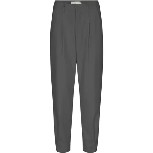 Slim Fit Tapered Trousers , female, Sizes: XS, M, XL - Copenhagen Muse - Modalova