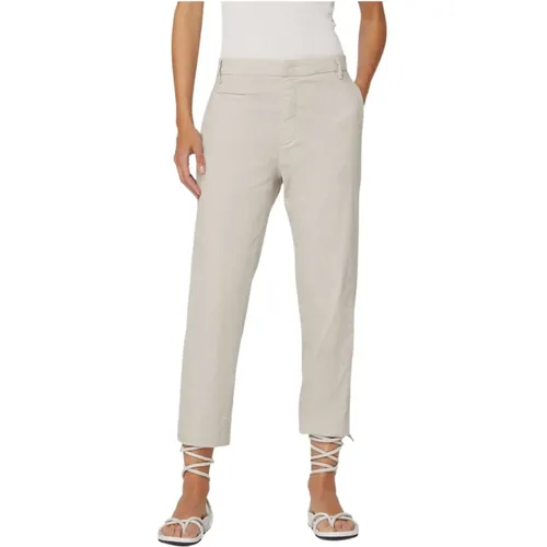Slim-Fit Cotton Trousers , female, Sizes: 2XS - Dondup - Modalova