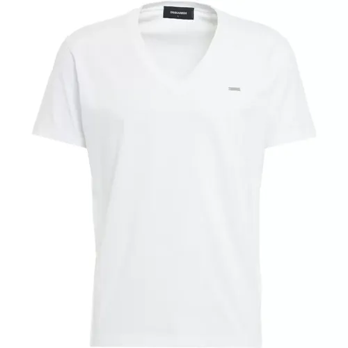T-Shirts & Polos for Men , male, Sizes: XL, L - Dsquared2 - Modalova