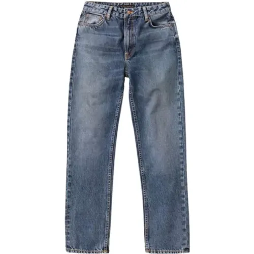 Gerades Jeans , Damen, Größe: W26 - Nudie Jeans - Modalova