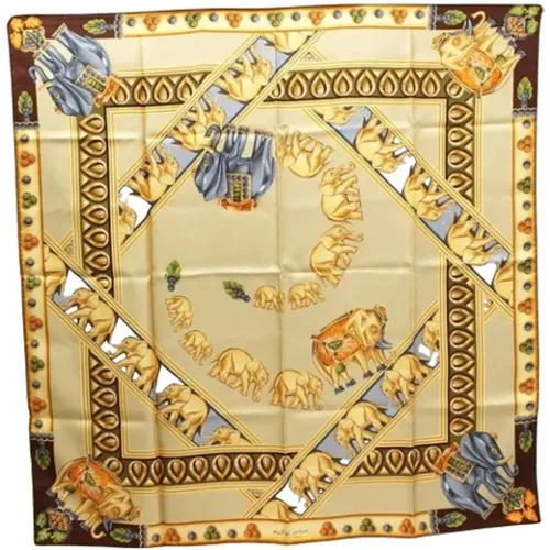 Pre-owned Silk scarves , unisex, Sizes: ONE SIZE - Cartier Vintage - Modalova