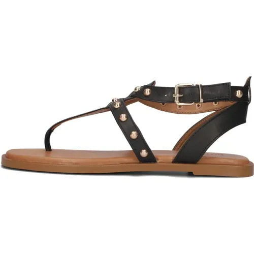 Flat Sandalen , Damen, Größe: 36 EU - Notre-v - Modalova