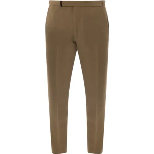 Men's Clothing Trousers Ss24 , male, Sizes: M - Tom Ford - Modalova