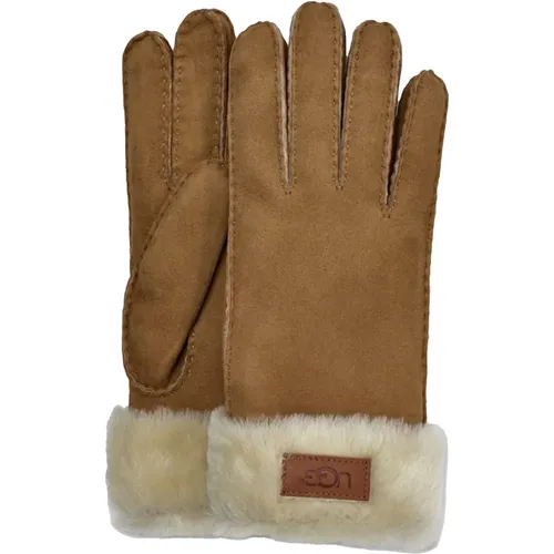 Stilvolle Turn Cuff Handschuhe , unisex, Größe: M - Ugg - Modalova