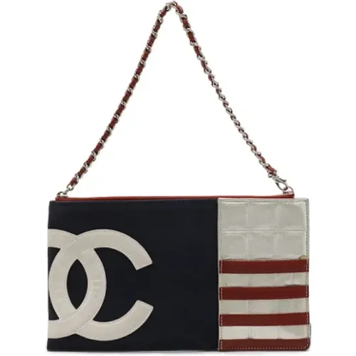 Pre-owned Canvas chanel-bags , female, Sizes: ONE SIZE - Chanel Vintage - Modalova