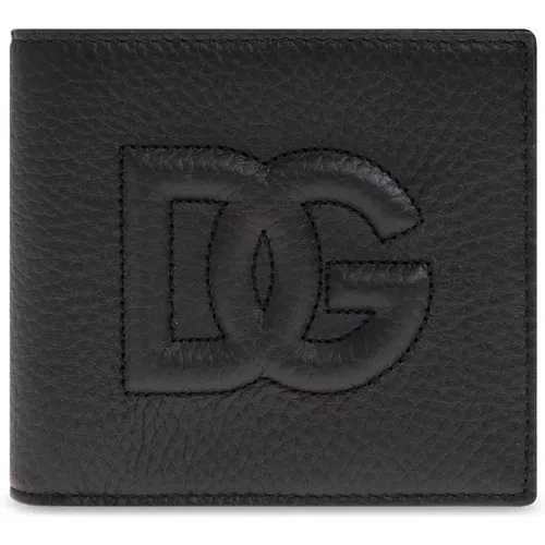 Geldbörse mit Logo , Herren, Größe: ONE Size - Dolce & Gabbana - Modalova