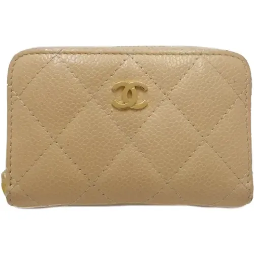 Pre-owned Leather wallets , female, Sizes: ONE SIZE - Chanel Vintage - Modalova