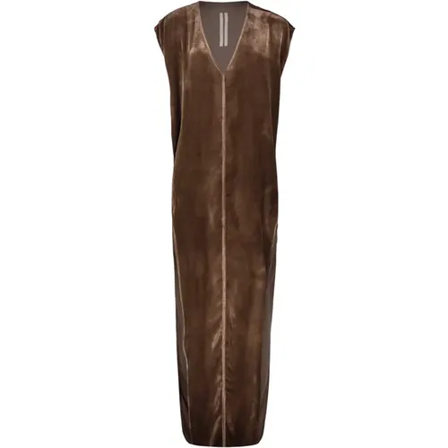 Arrowhead gown , female, Sizes: XS - Rick Owens - Modalova