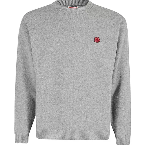 Blumen Pullover , Herren, Größe: L - Kenzo - Modalova