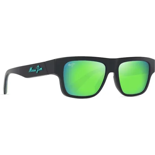 Polarisierte Sonnenbrille Kokua Matt Schwarz , unisex, Größe: ONE Size - Maui Jim - Modalova