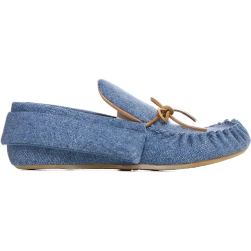 Denim Flache Schuhe , Herren, Größe: 42 EU - JW Anderson - Modalova