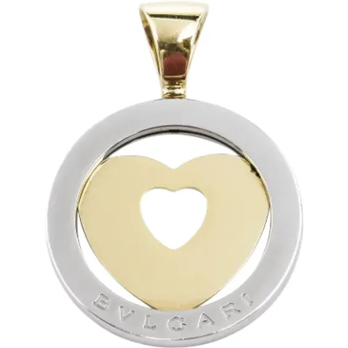 Pre-owned Stainless Steel necklaces , female, Sizes: ONE SIZE - Bvlgari Vintage - Modalova