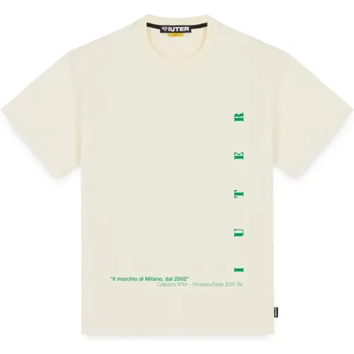 T-Shirts , male, Sizes: S, M, L - Iuter - Modalova