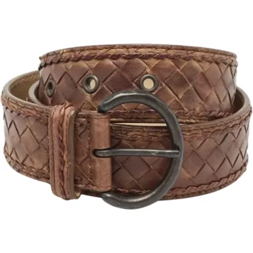 Pre-owned Leather belts , female, Sizes: ONE SIZE - Bottega Veneta Vintage - Modalova