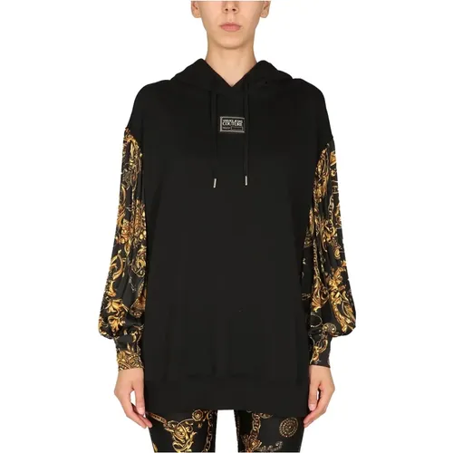 Baroque Bijoux Sweatshirt , female, Sizes: XS - Versace Jeans Couture - Modalova