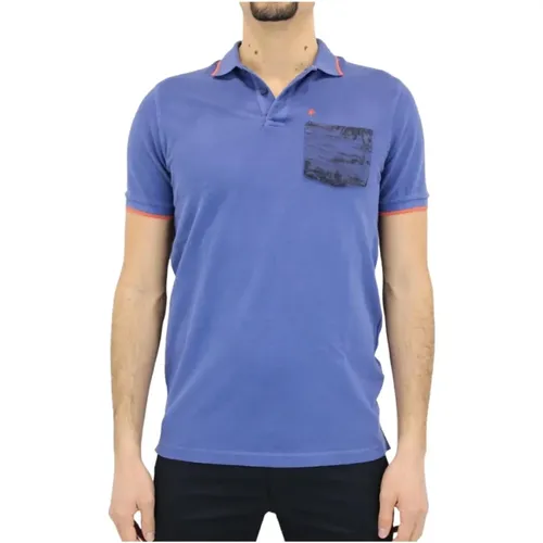 Short Sleeve Polo Shirt , male, Sizes: S - Manuel Ritz - Modalova