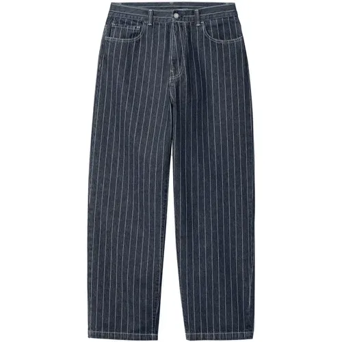 Orlean Stripe Carpenter Jeans , male, Sizes: W30 - Carhartt WIP - Modalova
