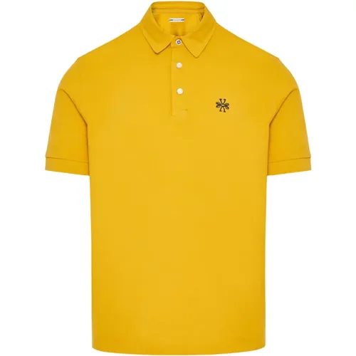 Cotton Polo Shirt with Embroidered Logo , male, Sizes: 3XL, M, 2XL, XL, L - Jacob Cohën - Modalova
