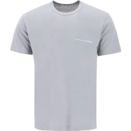 Logo Print T-Shirt Casual Style , male, Sizes: M, S, XL, L - Comme des Garçons - Modalova