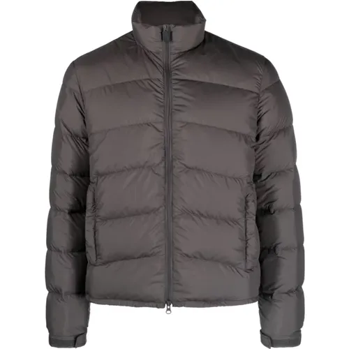 Grey Coats for Men , male, Sizes: L - Aspesi - Modalova