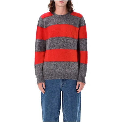 Striped Knitwear Thunder Sweater , male, Sizes: M, L, XL - Howlin' - Modalova