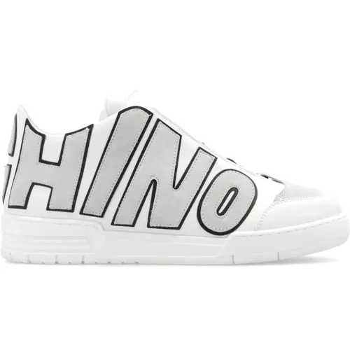 Sneakers with logo , male, Sizes: 6 UK, 10 UK, 11 UK - Moschino - Modalova