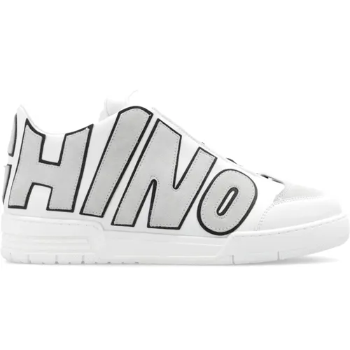 Sneakers with logo , male, Sizes: 6 UK, 10 UK, 8 UK, 11 UK - Moschino - Modalova