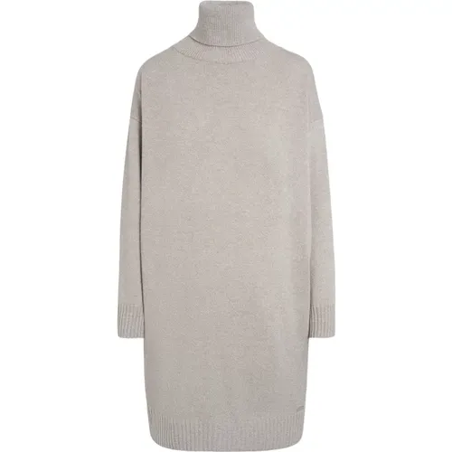 Kaschmir Hochgeschlossenes Pullover-Kleid - Kiton - Modalova