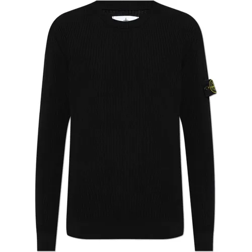 Wool Sweater , male, Sizes: M - Stone Island - Modalova