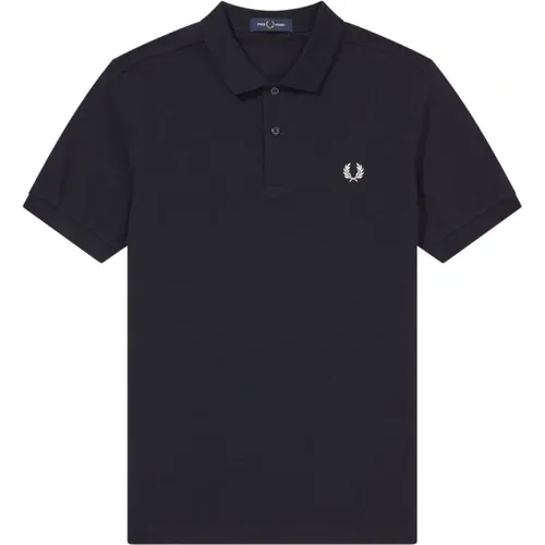 Cotton Piqué Regular Fit Shirt , male, Sizes: L, XL, S, M - Fred Perry - Modalova