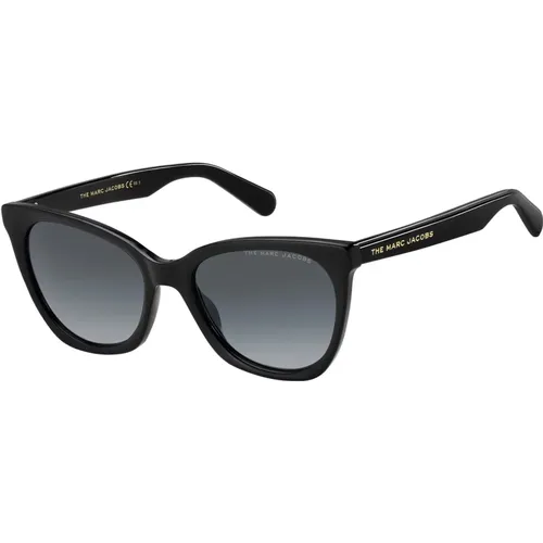 Schwarz/Grau Schattierte Sonnenbrille , Damen, Größe: 54 MM - Marc Jacobs - Modalova