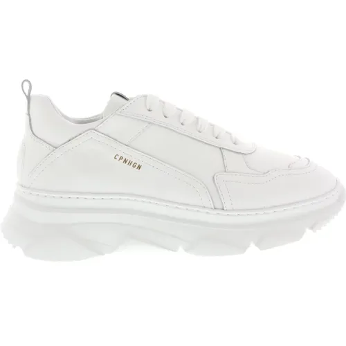Weiße Leder Damen Sneaker Cph40 , Damen, Größe: 37 EU - Copenhagen Studios - Modalova