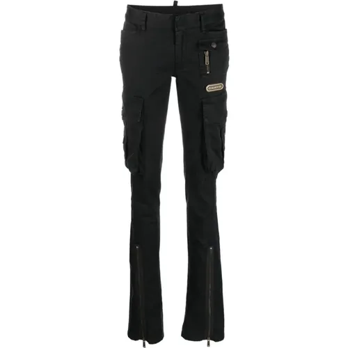 Trousers , female, Sizes: 2XS - Dsquared2 - Modalova