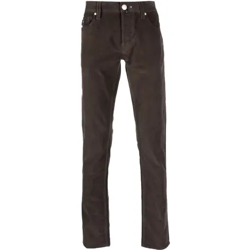 Leonardo Slim Fit Hose , Herren, Größe: W33 - Tramarossa - Modalova