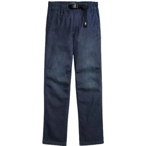 Lässige Jeans mit elastischem Bund , Herren, Größe: 2XL - Polo Ralph Lauren - Modalova