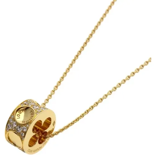 Pre-owned Gold louis-vuitton-jewelry , female, Sizes: ONE SIZE - Louis Vuitton Vintage - Modalova