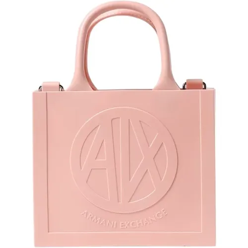 Stylish Bags in Powder Color , female, Sizes: ONE SIZE - Armani Exchange - Modalova