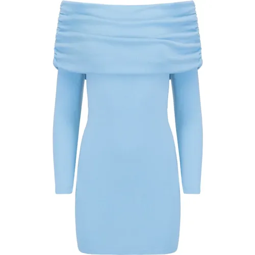 Arctic Off-Shoulder Mini Kleid , Damen, Größe: S - JAAF - Modalova