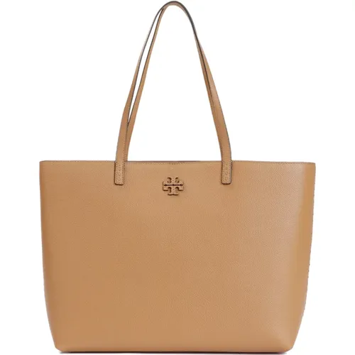 Leder Schultertasche Nude & Neutrals - TORY BURCH - Modalova