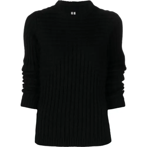 Round neck sweater , female, Sizes: M, XL, L - Rick Owens - Modalova