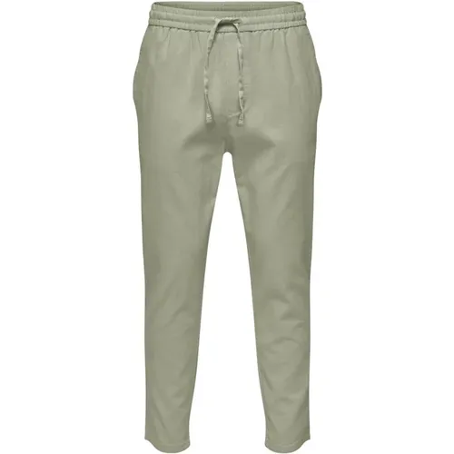 Linus Tapered Fit Stoffhose - Only & Sons - Modalova