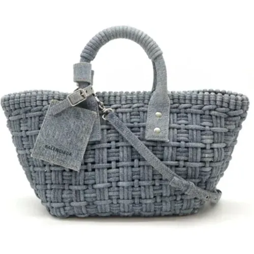 Pre-owned Denim balenciaga-bags , female, Sizes: ONE SIZE - Balenciaga Vintage - Modalova