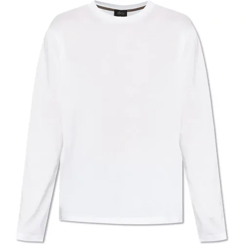 Long sleeve T-shirt , male, Sizes: 2XL, XL, 3XL - Brioni - Modalova