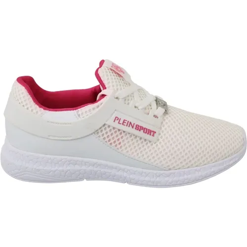 Elegant Sneakers with Pink Accents , female, Sizes: 4 UK - Philipp Plein - Modalova